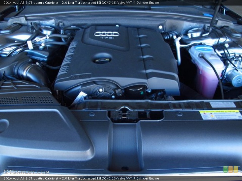 2.0 Liter Turbocharged FSI DOHC 16-Valve VVT 4 Cylinder Engine for the 2014 Audi A5 #90126649