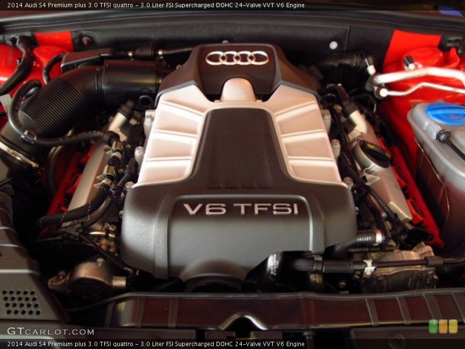 3.0 Liter FSI Supercharged DOHC 24-Valve VVT V6 Engine for the 2014 Audi S4 #90129454