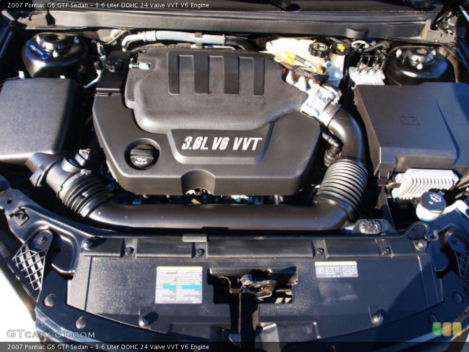 3.6 Liter DOHC 24 Valve VVT V6 Engine for the 2007 Pontiac G6 #90131257