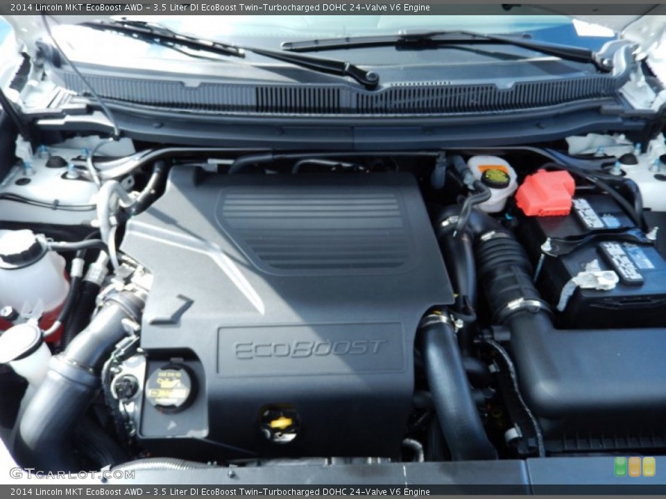 3.5 Liter DI EcoBoost Twin-Turbocharged DOHC 24-Valve V6 Engine for the 2014 Lincoln MKT #90132170