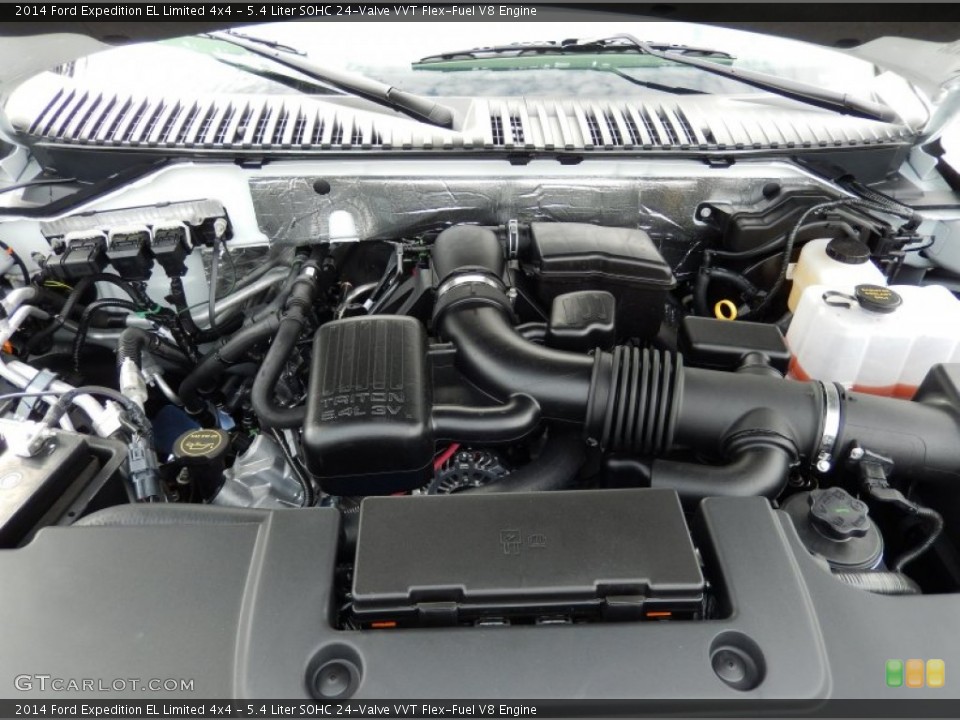 5.4 Liter SOHC 24-Valve VVT Flex-Fuel V8 Engine for the 2014 Ford Expedition #90134758