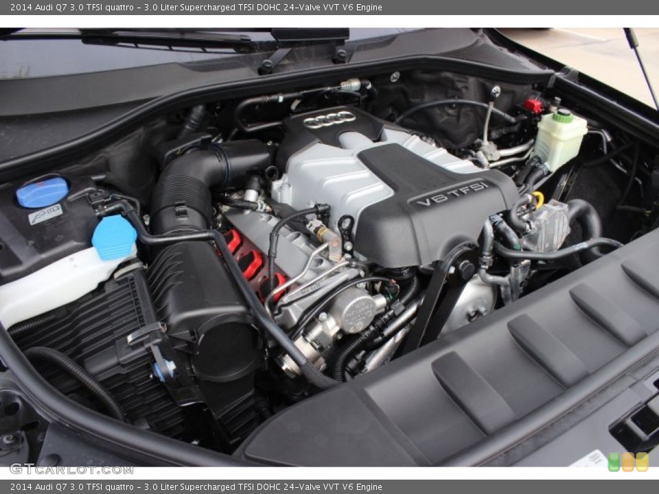 3.0 Liter Supercharged TFSI DOHC 24-Valve VVT V6 Engine for the 2014 Audi Q7 #90141112