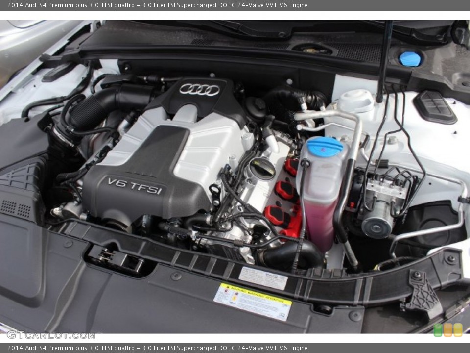 3.0 Liter FSI Supercharged DOHC 24-Valve VVT V6 Engine for the 2014 Audi S4 #90144034