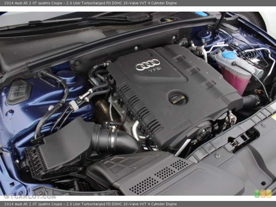 2.0 Liter Turbocharged FSI DOHC 16-Valve VVT 4 Cylinder Engine for the 2014 Audi A5 #90148807