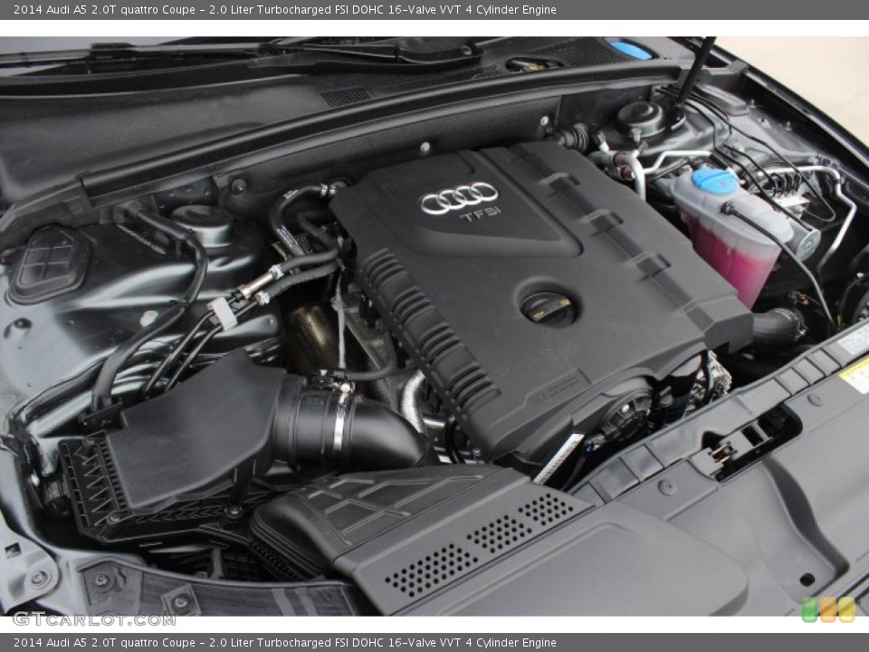 2.0 Liter Turbocharged FSI DOHC 16-Valve VVT 4 Cylinder Engine for the 2014 Audi A5 #90149436