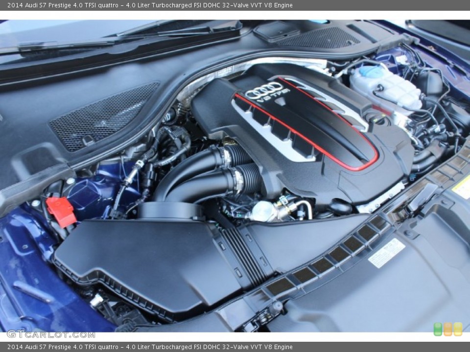 4.0 Liter Turbocharged FSI DOHC 32-Valve VVT V8 Engine for the 2014 Audi S7 #90163309