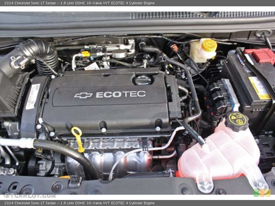 1.8 Liter DOHC 16-Valve VVT ECOTEC 4 Cylinder Engine for the 2014 Chevrolet Sonic #90165358