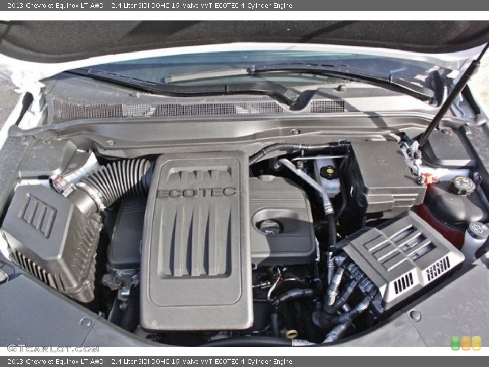2.4 Liter SIDI DOHC 16-Valve VVT ECOTEC 4 Cylinder Engine for the 2013 Chevrolet Equinox #90167350