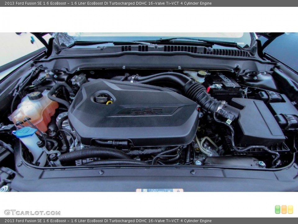 1.6 Liter EcoBoost DI Turbocharged DOHC 16-Valve Ti-VCT 4 Cylinder 2013 Ford Fusion Engine