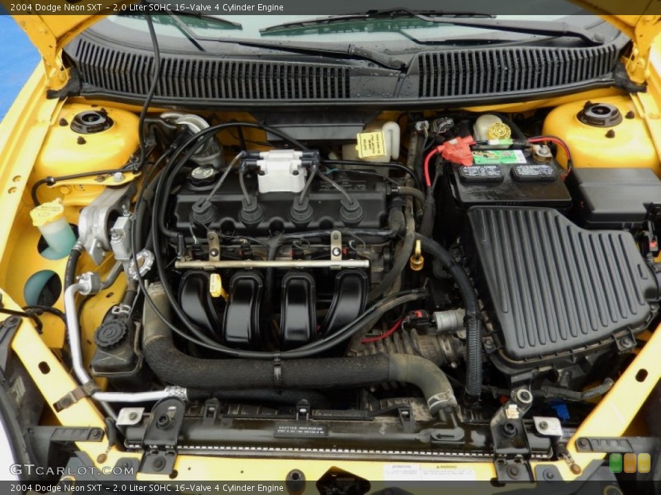 2.0 Liter SOHC 16-Valve 4 Cylinder Engine for the 2004 Dodge Neon #90188065
