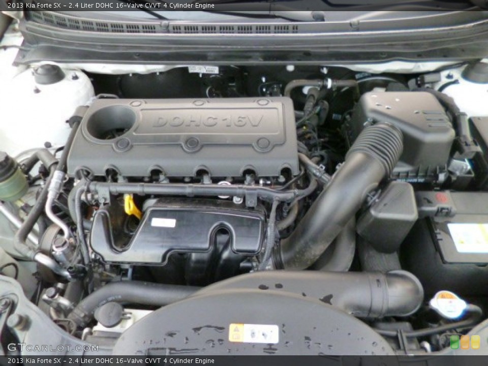 2.4 Liter DOHC 16-Valve CVVT 4 Cylinder Engine for the 2013 Kia Forte #90239345