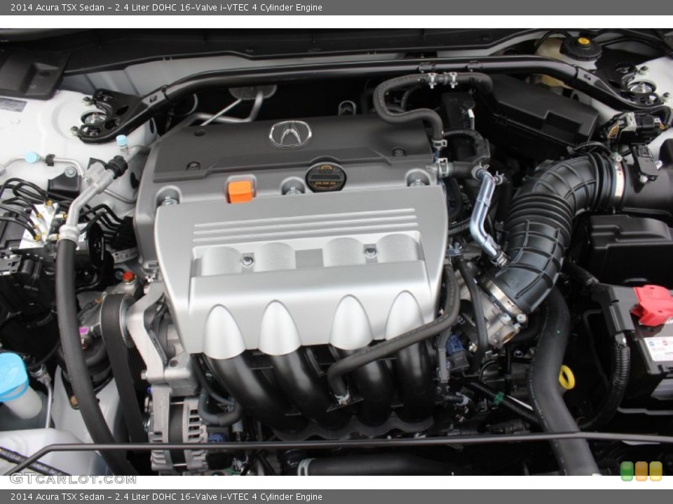 2.4 Liter DOHC 16-Valve i-VTEC 4 Cylinder 2014 Acura TSX Engine