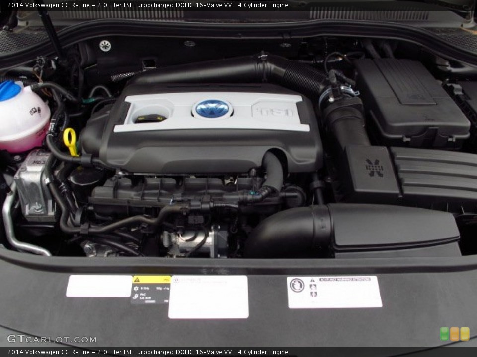 2.0 Liter FSI Turbocharged DOHC 16-Valve VVT 4 Cylinder Engine for the 2014 Volkswagen CC #90253488