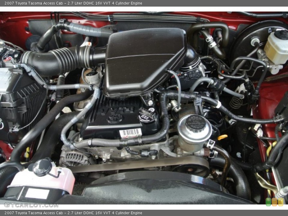 2.7 Liter DOHC 16V VVT 4 Cylinder 2007 Toyota Tacoma Engine
