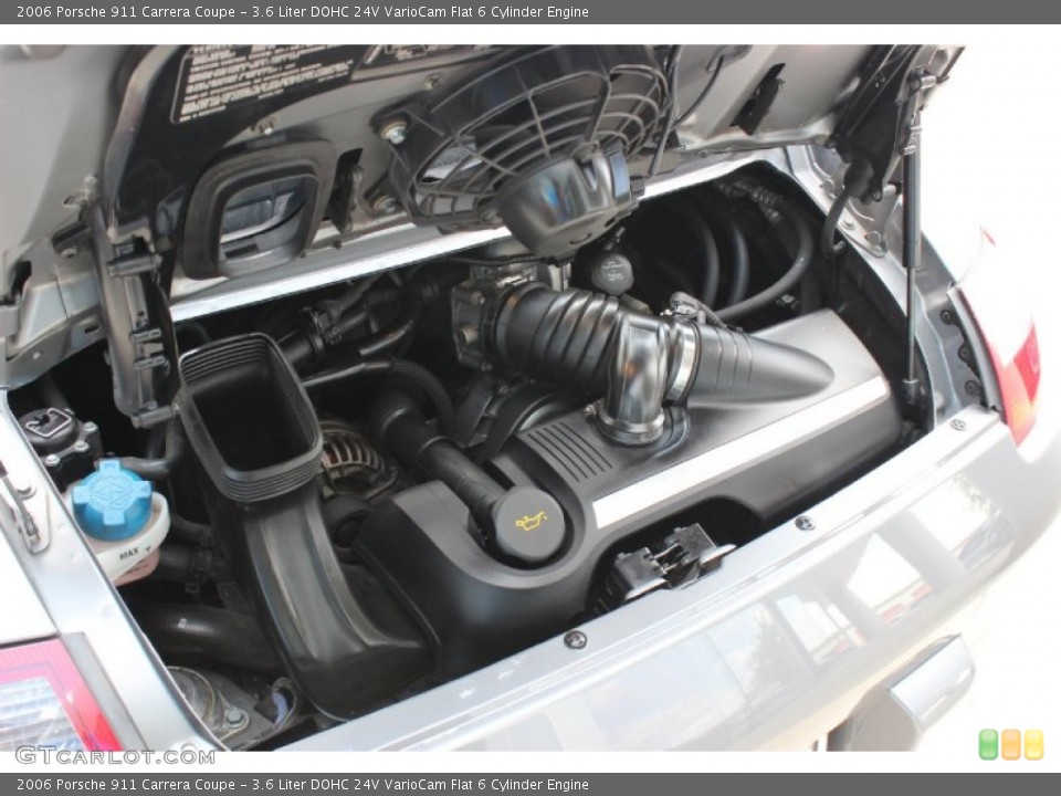 3.6 Liter DOHC 24V VarioCam Flat 6 Cylinder Engine for the 2006 Porsche 911 #90290752