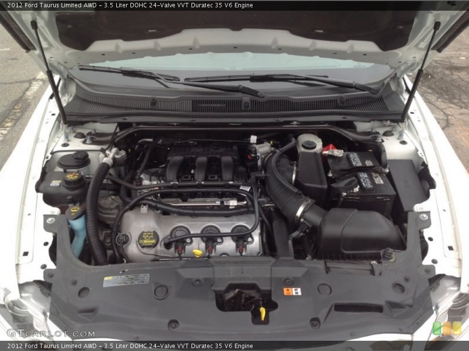 3.5 Liter DOHC 24-Valve VVT Duratec 35 V6 Engine for the 2012 Ford Taurus #90293089