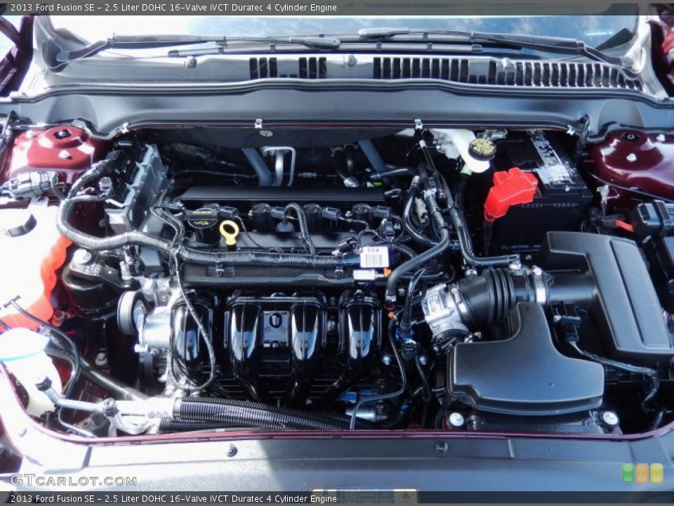 2.5 Liter DOHC 16-Valve iVCT Duratec 4 Cylinder Engine for the 2013 Ford Fusion #90315071