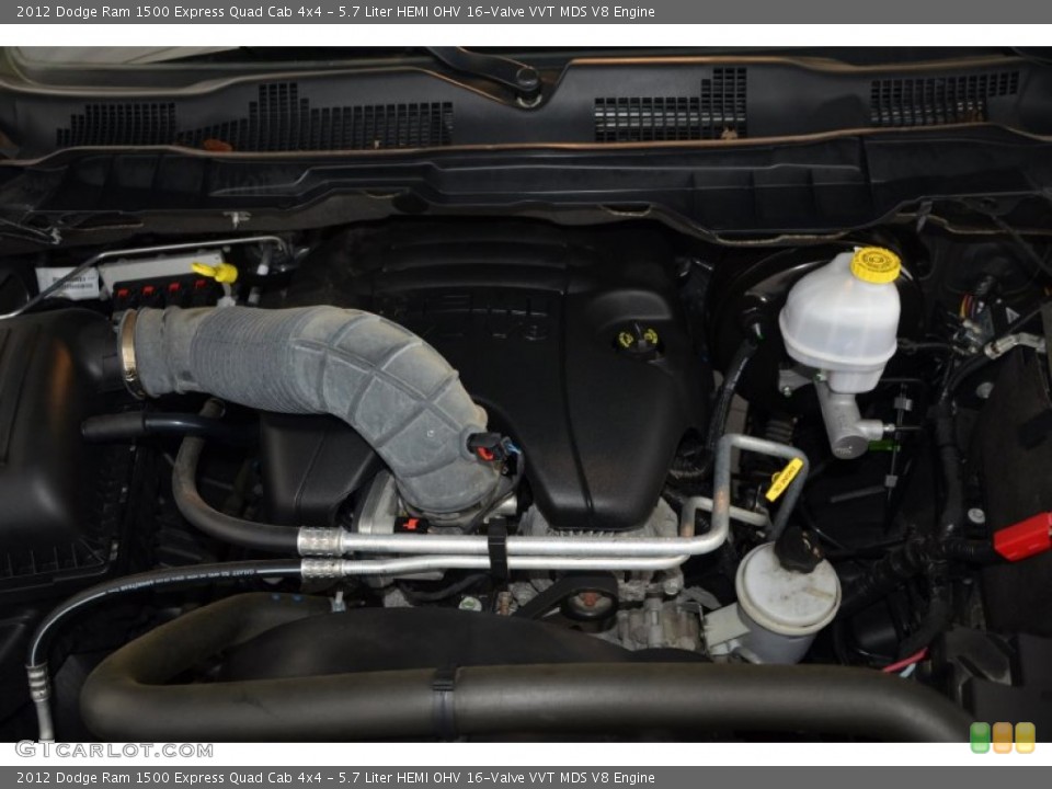 5.7 Liter HEMI OHV 16-Valve VVT MDS V8 Engine for the 2012 Dodge Ram 1500 #90324140