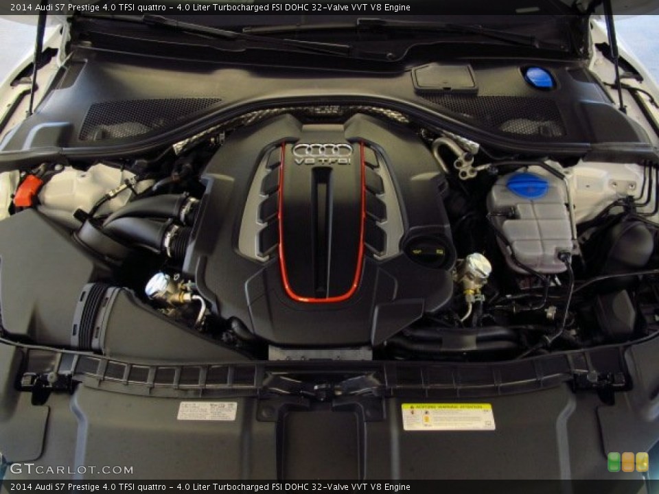 4.0 Liter Turbocharged FSI DOHC 32-Valve VVT V8 Engine for the 2014 Audi S7 #90331002