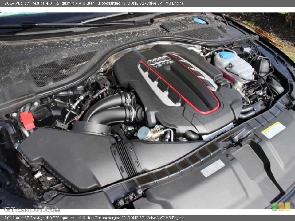 4.0 Liter Turbocharged FSI DOHC 32-Valve VVT V8 Engine for the 2014 Audi S7 #90338903