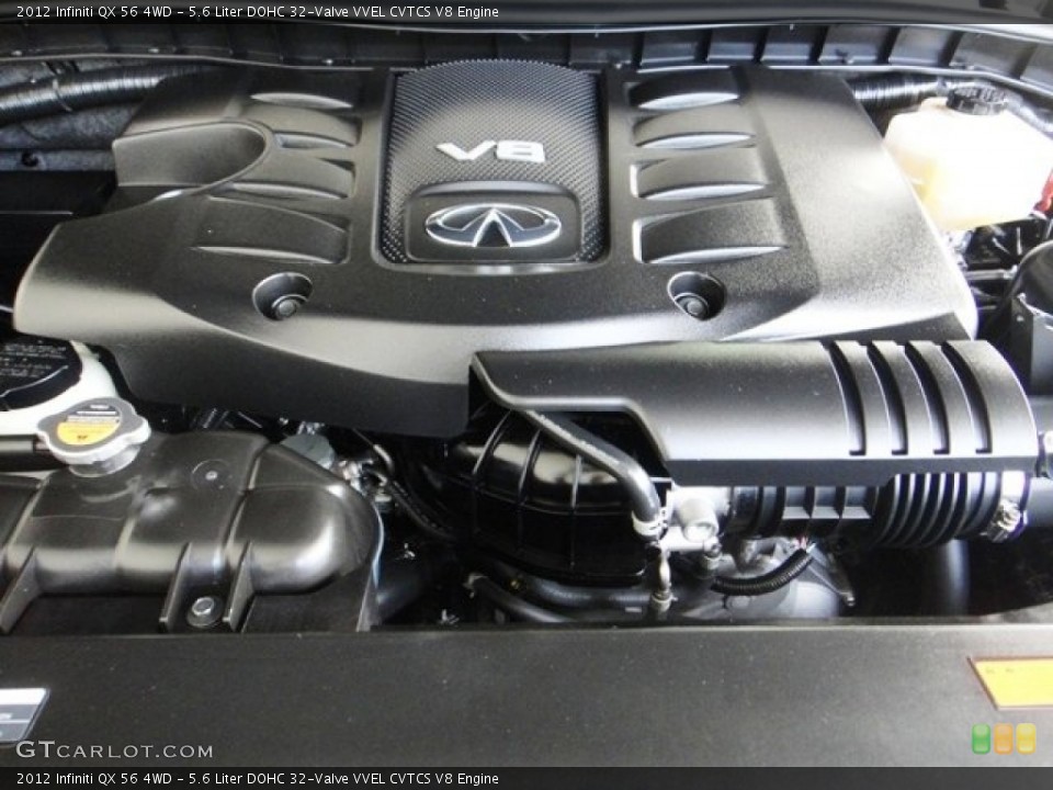 5.6 Liter DOHC 32-Valve VVEL CVTCS V8 Engine for the 2012 Infiniti QX #90344513