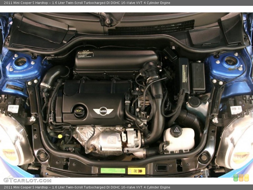 1.6 Liter Twin-Scroll Turbocharged DI DOHC 16-Valve VVT 4 Cylinder Engine for the 2011 Mini Cooper #90346536