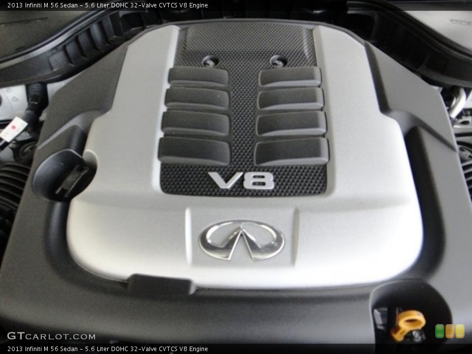 5.6 Liter DOHC 32-Valve CVTCS V8 2013 Infiniti M Engine
