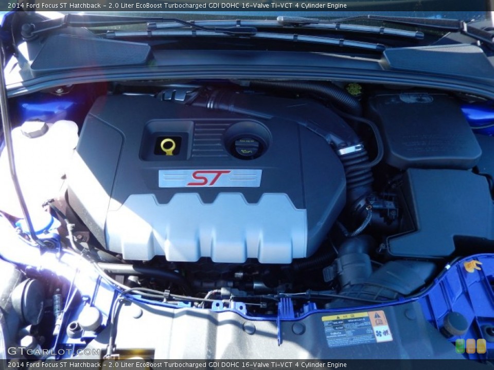2.0 Liter EcoBoost Turbocharged GDI DOHC 16-Valve Ti-VCT 4 Cylinder Engine for the 2014 Ford Focus #90348426