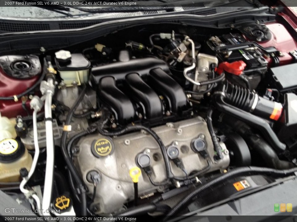 3.0L DOHC 24V iVCT Duratec V6 Engine for the 2007 Ford Fusion #90349299
