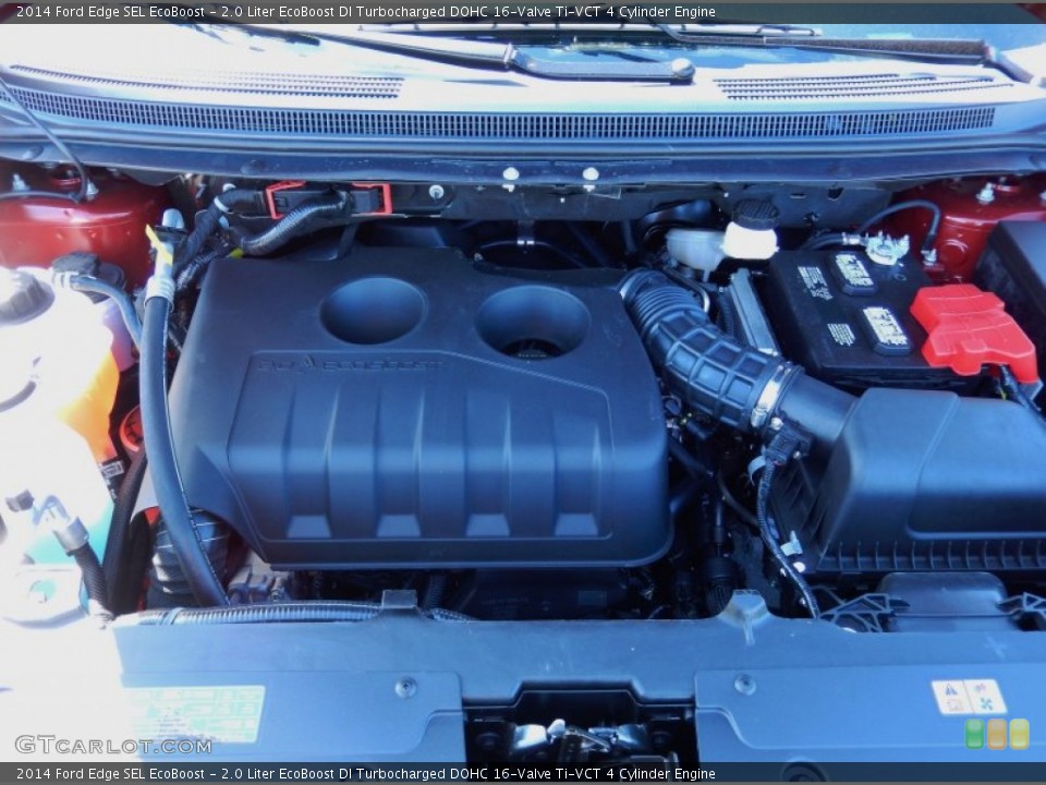 2.0 Liter EcoBoost DI Turbocharged DOHC 16-Valve Ti-VCT 4 Cylinder Engine for the 2014 Ford Edge #90349302