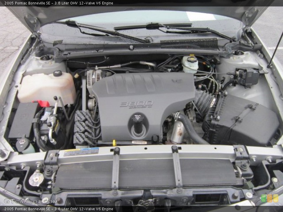 3.8 Liter OHV 12-Valve V6 2005 Pontiac Bonneville Engine