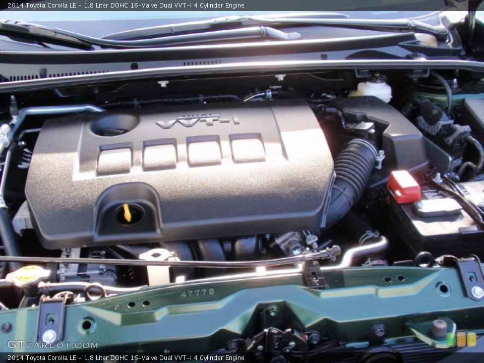 1.8 Liter DOHC 16-Valve Dual VVT-i 4 Cylinder Engine for the 2014 Toyota Corolla #90358441