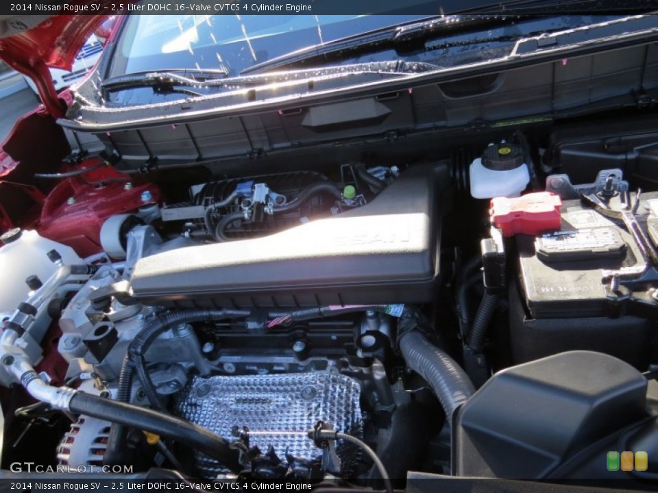 2.5 Liter DOHC 16-Valve CVTCS 4 Cylinder Engine for the 2014 Nissan Rogue #90359415