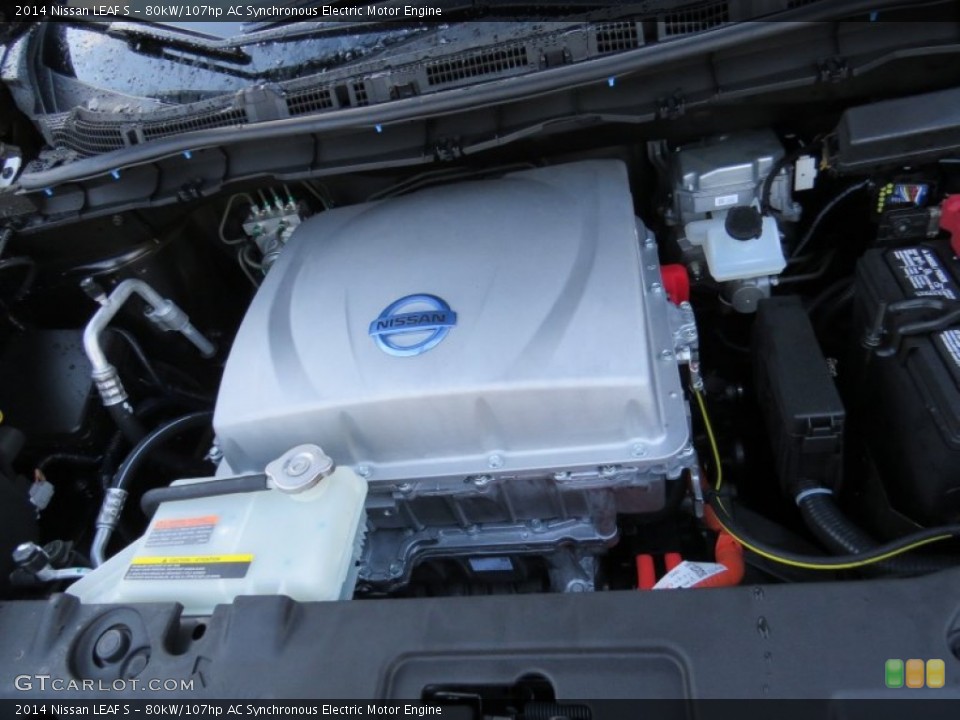 80kW/107hp AC Synchronous Electric Motor Engine for the 2014 Nissan LEAF #90363612