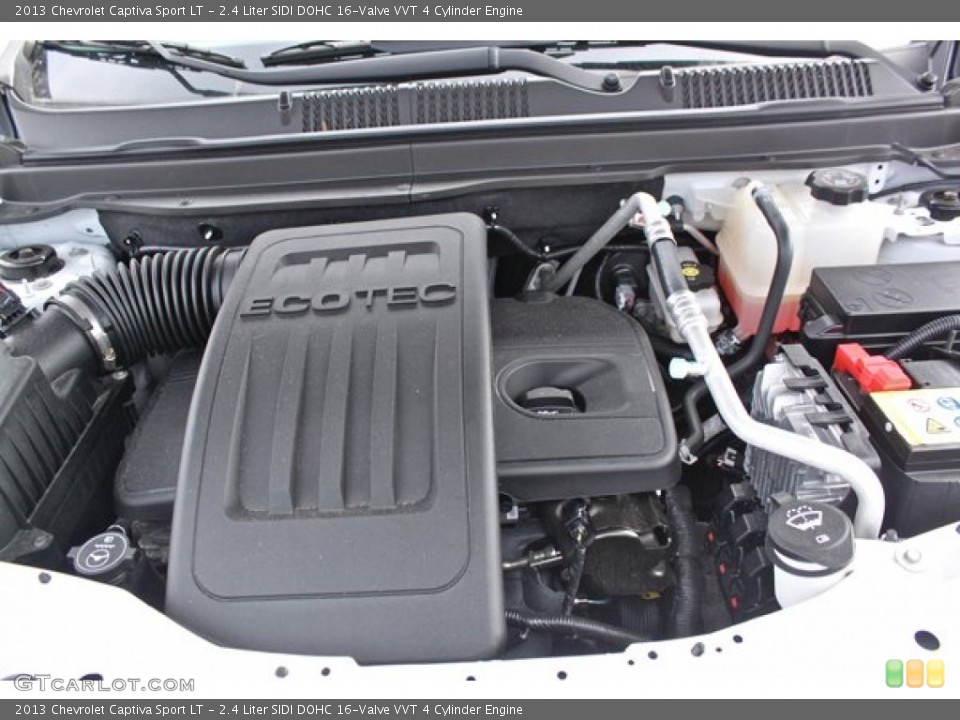 2.4 Liter SIDI DOHC 16-Valve VVT 4 Cylinder Engine for the 2013 Chevrolet Captiva Sport #90364774