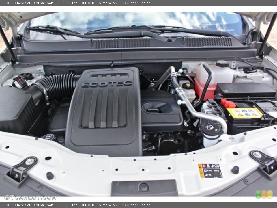 2.4 Liter SIDI DOHC 16-Valve VVT 4 Cylinder Engine for the 2013 Chevrolet Captiva Sport #90365947