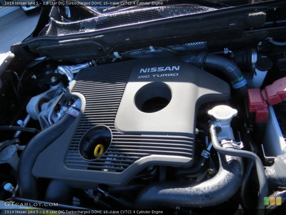 1.6 Liter DIG Turbocharged DOHC 16-Valve CVTCS 4 Cylinder Engine for the 2014 Nissan Juke #90366895