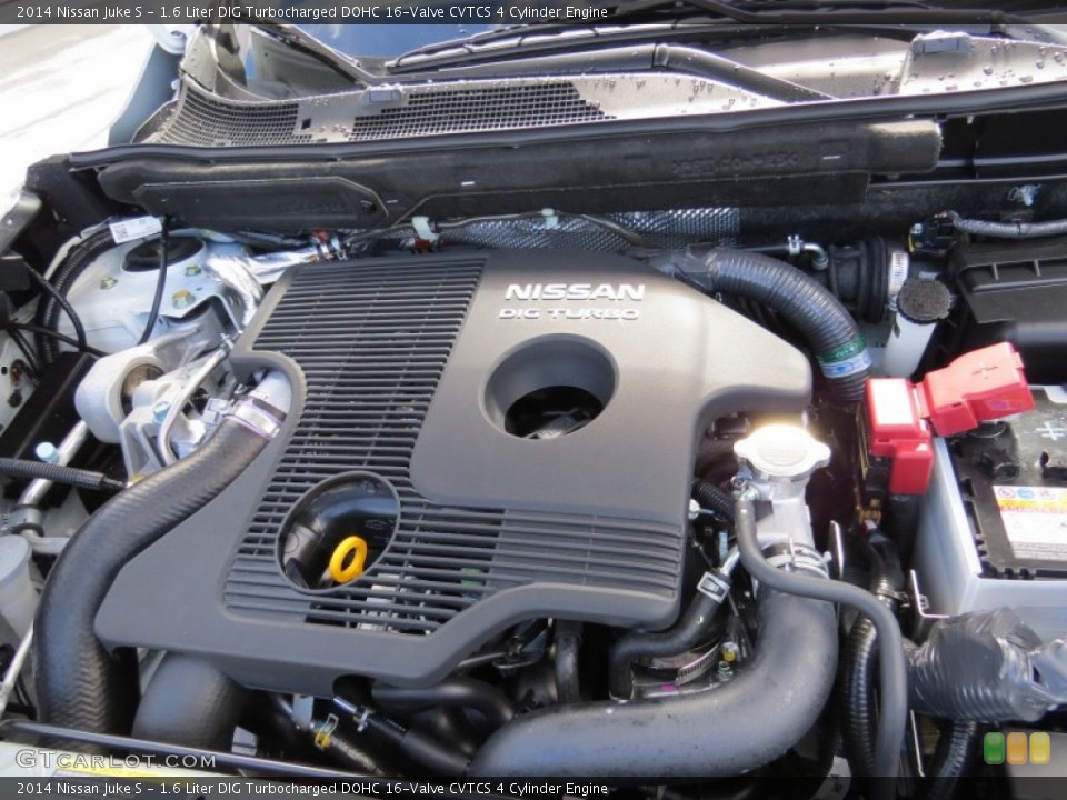 1.6 Liter DIG Turbocharged DOHC 16-Valve CVTCS 4 Cylinder Engine for the 2014 Nissan Juke #90367156