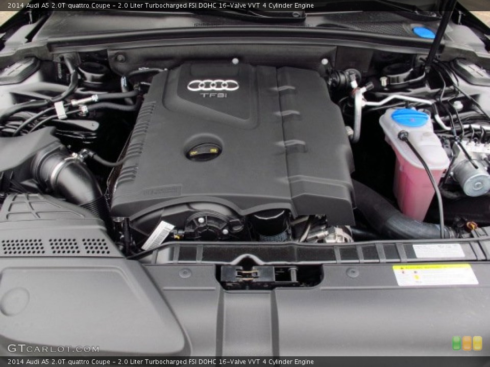 2.0 Liter Turbocharged FSI DOHC 16-Valve VVT 4 Cylinder Engine for the 2014 Audi A5 #90375635