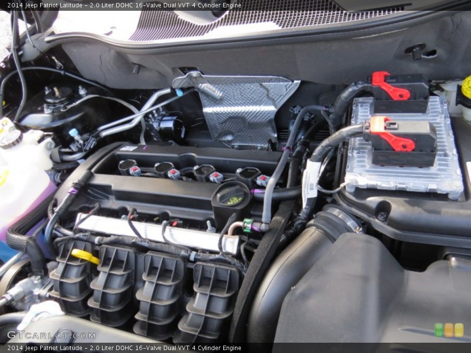 2.0 Liter DOHC 16-Valve Dual VVT 4 Cylinder 2014 Jeep Patriot Engine