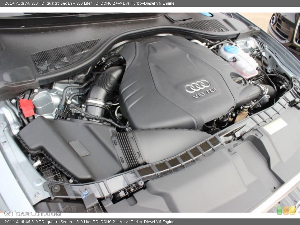 3.0 Liter TDI DOHC 24-Valve Turbo-Diesel V6 Engine for the 2014 Audi A6 #90390557