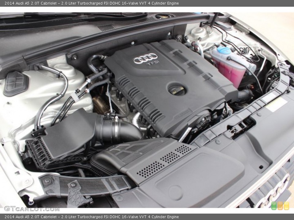 2.0 Liter Turbocharged FSI DOHC 16-Valve VVT 4 Cylinder Engine for the 2014 Audi A5 #90396329