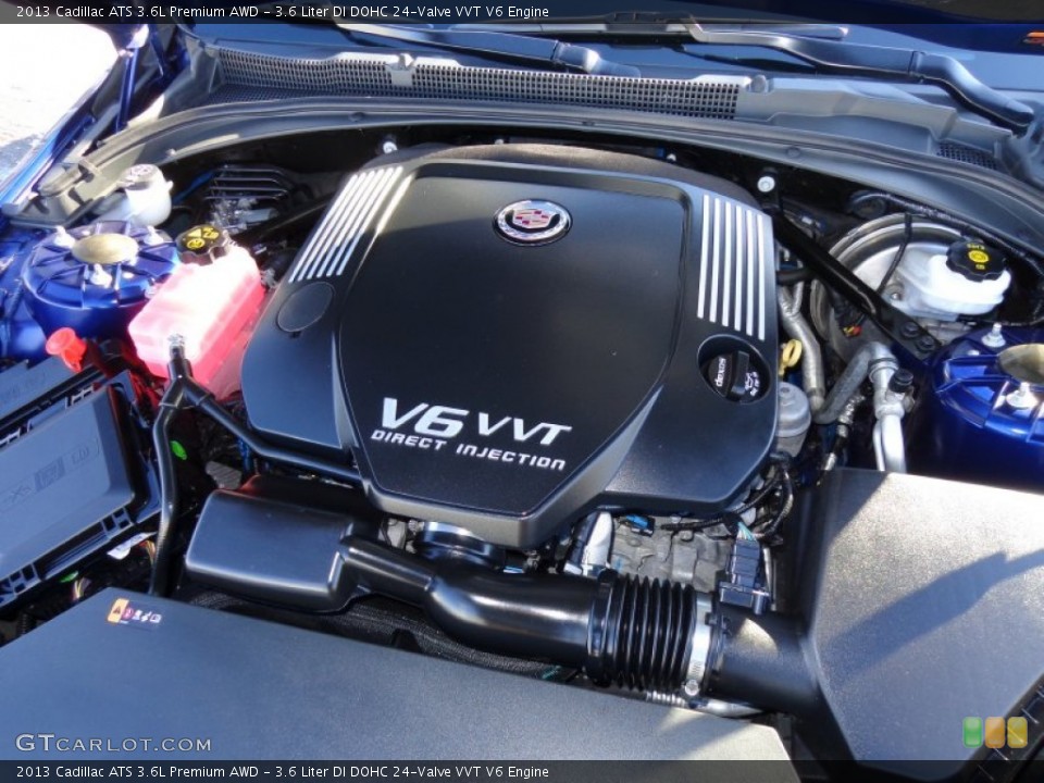 3.6 Liter DI DOHC 24-Valve VVT V6 Engine for the 2013 Cadillac ATS #90403889