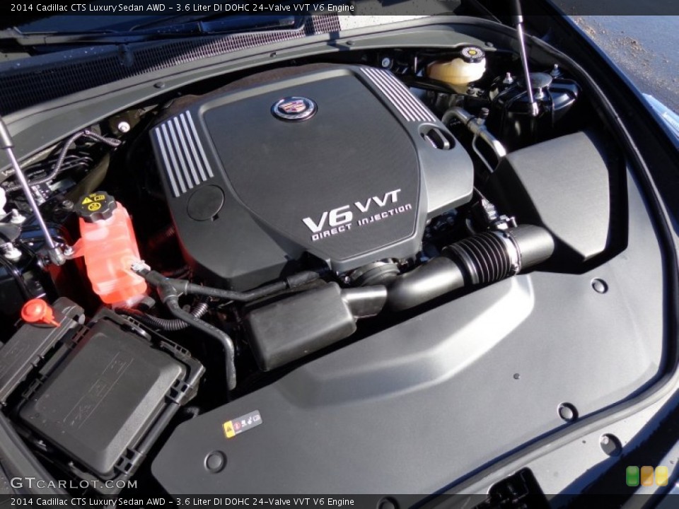 3.6 Liter DI DOHC 24-Valve VVT V6 Engine for the 2014 Cadillac CTS #90405191