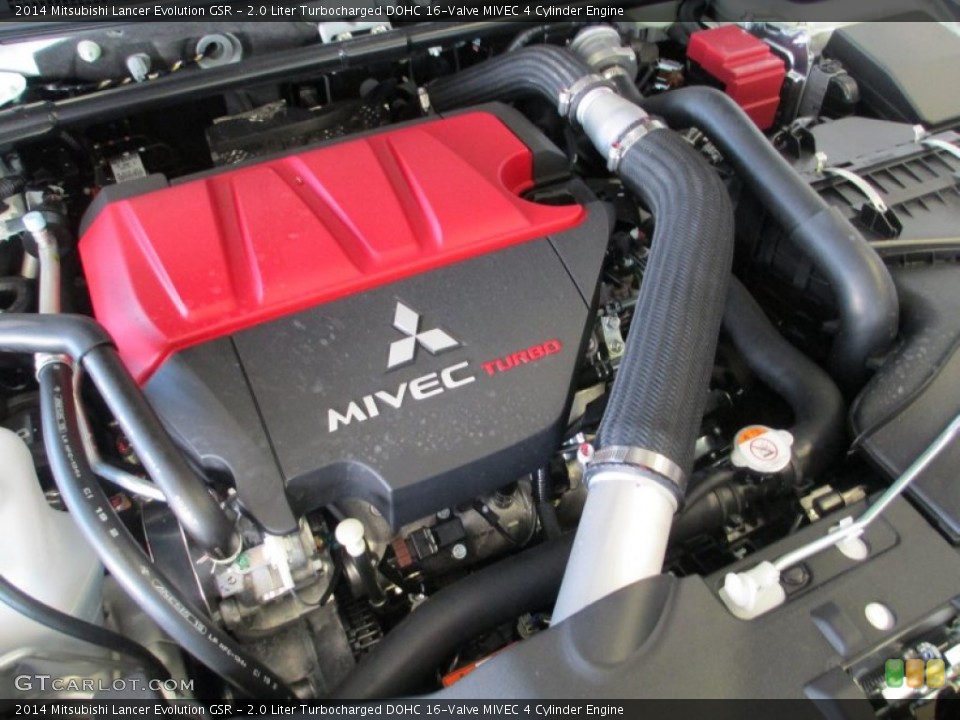 2.0 Liter Turbocharged DOHC 16-Valve MIVEC 4 Cylinder Engine for the 2014 Mitsubishi Lancer Evolution #90407492