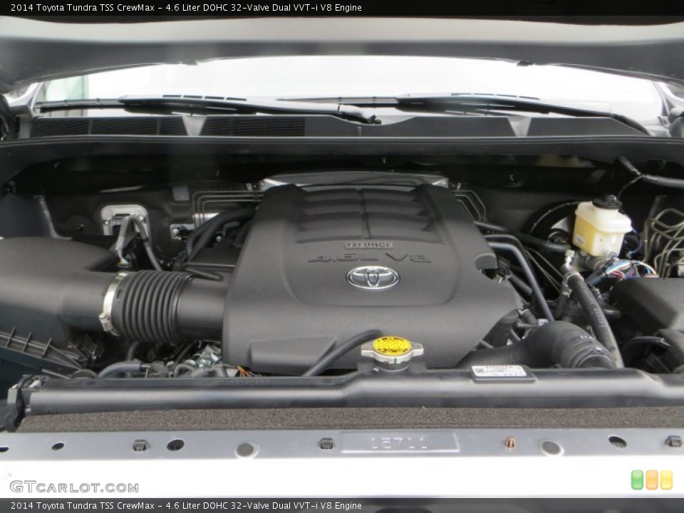 4.6 Liter DOHC 32-Valve Dual VVT-i V8 2014 Toyota Tundra Engine