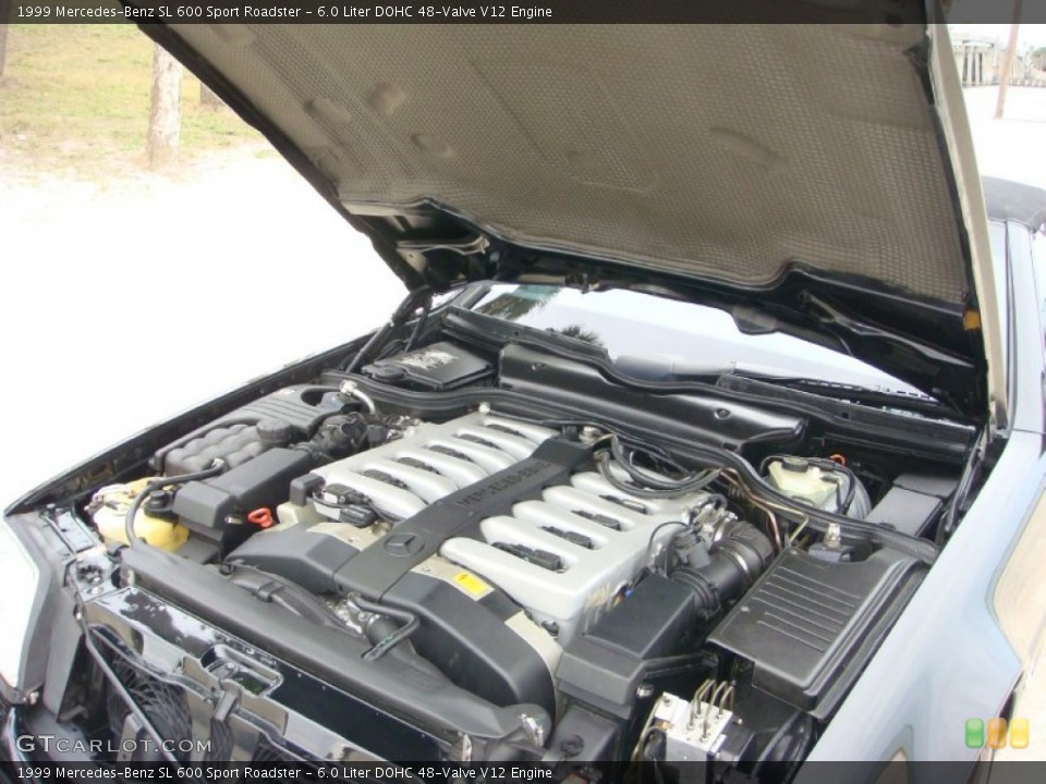 6.0 Liter DOHC 48-Valve V12 Engine for the 1999 Mercedes-Benz SL #90439338