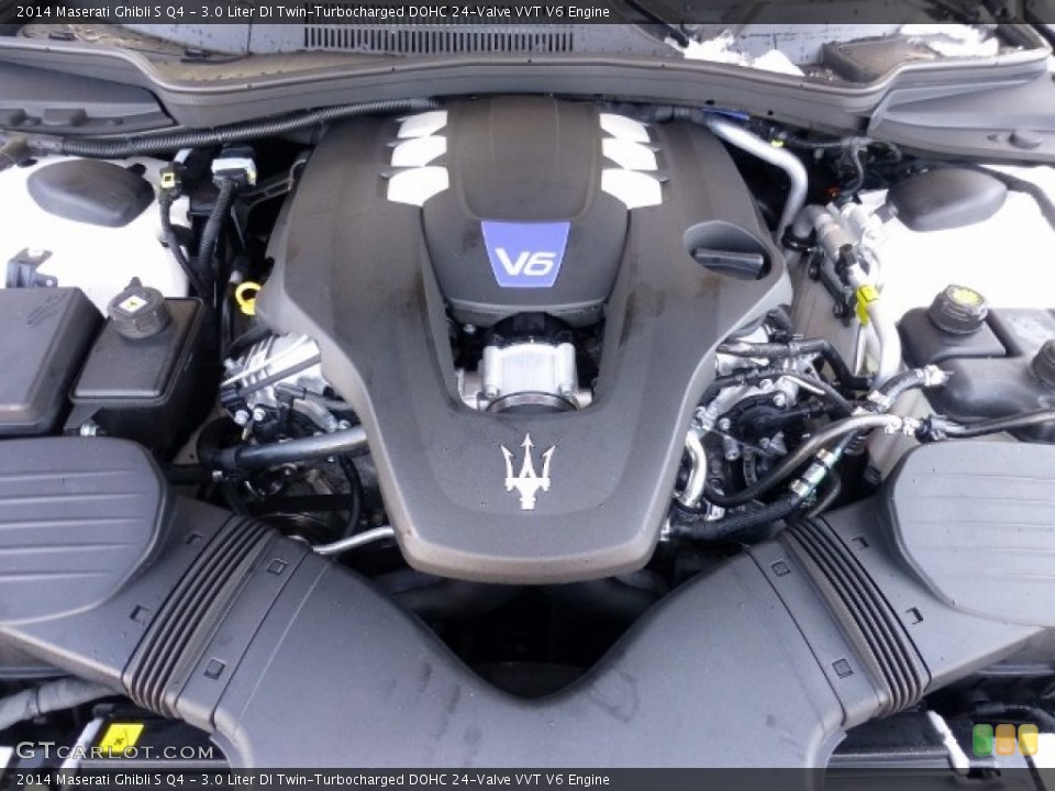3.0 Liter DI Twin-Turbocharged DOHC 24-Valve VVT V6 Engine for the 2014 Maserati Ghibli #90440412