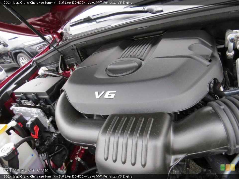 3.6 Liter DOHC 24-Valve VVT Pentastar V6 Engine for the 2014 Jeep Grand Cherokee #90478805