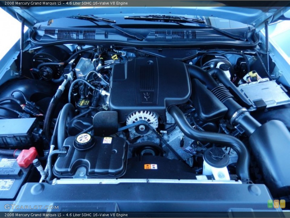 4.6 Liter SOHC 16-Valve V8 Engine for the 2008 Mercury Grand Marquis #90563890